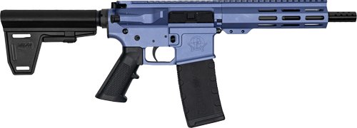 GLFA AR15 PISTOL W/BRACE 223 - WYLDE 7.5" NITRIDE WILD ORCHID by 10 Ring Marketing / WRJ