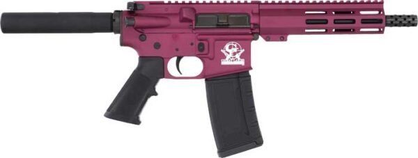 GLFA AR15 PISTOL 223 WYLDE - 7.5" NITRIDE BARREL BLK CHERRY by Great Lakes