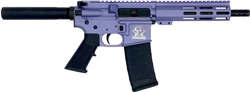 GLFA AR15 PISTOL 223 WYLDE - 7.5" NITRIDE BBL WILD ORCHID by Great Lakes