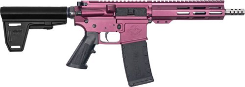 GLFA AR15 PISTOL W/BRACE 223 - WYLDE 7.5" SS BBL BLACK CHERRY by Great Lakes