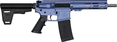 GLFA AR15 PISTOL W/BRACE 223 - WYLDE 7.5" SS BBL WILD ORCHID by Great Lakes