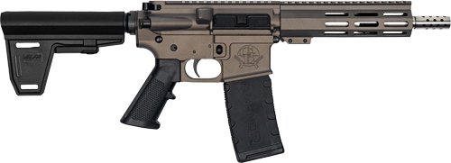 GLFA AR15 PISTOL W/BRACE 223 - WYLDE 7.5" SS BBL TUNGSTEN by 10 Ring Marketing / WRJ