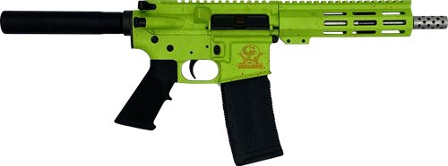 GLFA AR15 PISTOL 223 WYLDE - 7.5" S/S BBL ZOMBIE SPLATTER by Great Lakes