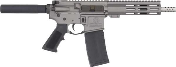 GLFA AR15 PISTOL 223 WYLDE - 7.5" STAINLESS BBL TUNGSTEN by Great Lakes