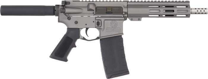 GLFA AR15 PISTOL 223 WYLDE - 7.5" STAINLESS BBL TUNGSTEN by Great Lakes