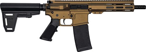 GLFA AR15 PISTOL 300 AAC 7.5" - W/ BRACE NITRIDE BBL BRONZE by Great Lakes
