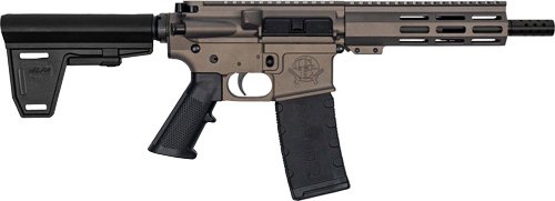 GLFA AR15 PISTOL 300 AAC 7.5" - W/ BRACE NITRIDE BBL TUNGSTEN by Great Lakes