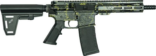 GLFA AR15 PISTOL 223 WYLDE - BUNDLE W/ 5 KNIVES LICHEN BLK by 10 Ring Marketing / WRJ