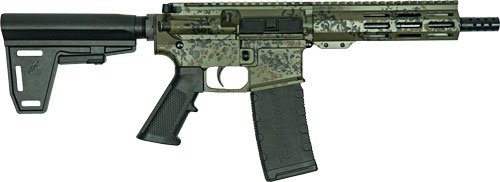GLFA AR15 PISTOL 223 WYLDE - BUNDLE W/ 5 KNIVES LICHEN GRN by Great Lakes