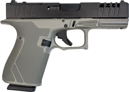 GLFA 19 STRIKER 9MM 4" 15 SHOT - BLACK SLIDE BULL SHARK FRAME by Great Lakes