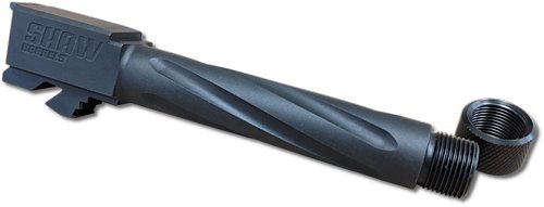 SHAW BARREL FOR GLOCK 19 9MM - 4 3/8" FLUTED MATCH THREADED by Shaw Barrels
