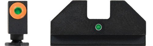 XS F8 NGT SGT SET FOR GLOCK 43 - W/ FRNT ORG DOT/REAR NOTCH by XS Sights