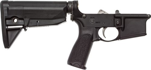 BCM LOWER GROUP AR-15 5.56MM - W/BCM MOD-0 STOCK BLACK by Bravo Company Mfg / BCM