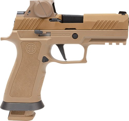 SIG M18 X SERIES RX 9MM 3.9" - (3)21RD ROMEOM17 COYOTE X-GRIP by Sig Sauer
