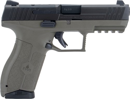 IWI MASADA 9MM 4.1" 3-DOT - OPTICS READY 2-10RD MAG OD GRN by IWI - Israel Weapon Industries