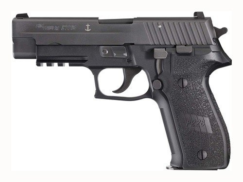SIG P226 MK25 9MM 4.4" SIGLITE - (3)15RD US NAVY ANCHOR BLACK by Sig Sauer