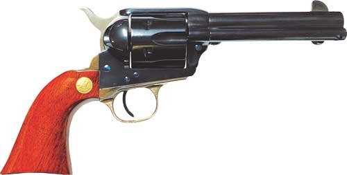 CIMARRON PISTOLEER 357/38SP - FS 4.75" BLUED N/BACKSTRAP WAL by Cimarron Firearms