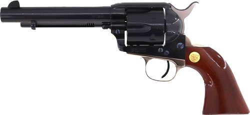 CIMARRON PISTOLEER 357/38SP - FS 5.5" BLUED/N.BACKSTRAP WAL by Cimarron Firearms