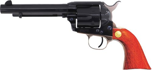 CIMARRON PISTOLEER 45LC - FS 5.5" BLUED/N.BACKSTRAP WAL by Cimarron Firearms