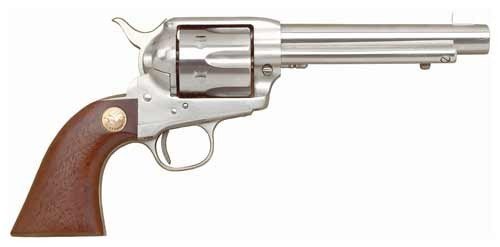 CIMARRON P-MODEL 45LC 5.5" - PW FS STAINLESS WALNUT by Cimarron Firearms