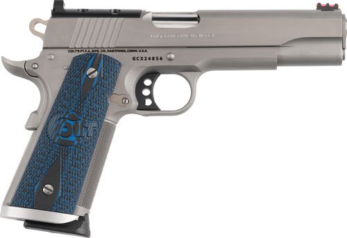 COLT GOLD CUP TROPHY 9MM 5" - 8RD STAINLESS G10 OPTIC READY