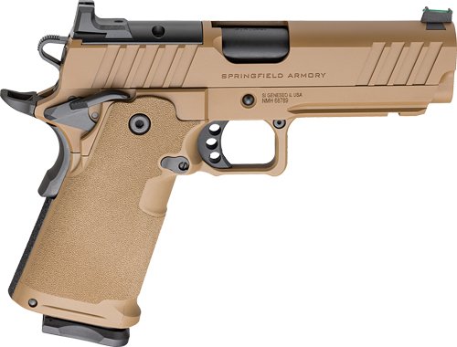 SPRINGFIELD 1911 DS PRODIGY - 9MM 4.25" COY BRN 17/20RD by Springfield Armory