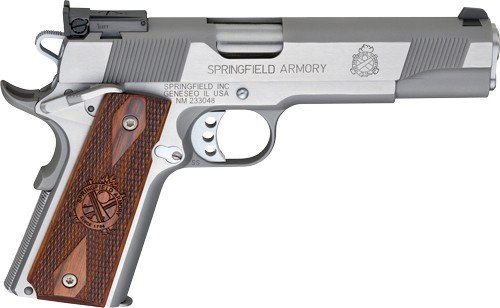 SPRINGFIELD 1911 LOADED TARGET - 9MM 5" 9RD AS SS/COCO CA COMP by Springfield Armory