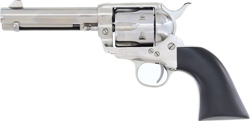 CIMARRON HOLY SMOKER 45LC FS - 4.75" WHITE/SILVER CROSS BLACK by Cimarron Firearms