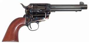 CIMARRON FRONTIER 38SPL/357MAG - PW FS 5.5" CC/BLUED WALNUT by Cimarron Firearms