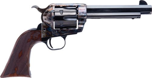 CIMARRON EL MALO 2 38SPL/357 - PW FS 5.5" OCT. CC/BLUED WAL. by Cimarron Firearms
