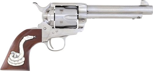CIMARRON MAN W/NO NAME 45LC - FRONTIER 5.5" SILVER SNAKE by Cimarron Firearms