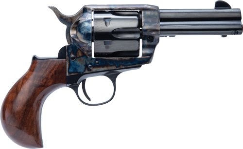 CIMARRON THUNDERBALL 9MM - FS 3.5" CC/NICKEL WLNT BIRDSHD by Cimarron Firearms