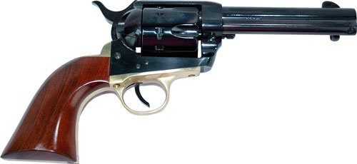 CIMARRON PISTOLERO 22LR - FS 4.75" 10-SH BLUED/BRASS WAL by Cimarron Firearms