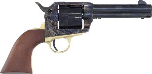 CIMARRON PISTOLERO 9MM - FS 4.75" CASE COLORED WALNUT by Cimarron Firearms