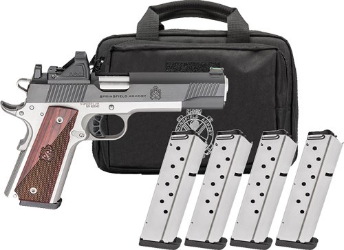 SPRINGFIELD 1911 RONIN 9MM - 5" 9RD 4 MAGS GEAR PAC by Springfield Armory