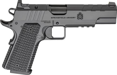 SPRINGFIELD 1911 EMISSARY AOS - 9MM 5" 9RD BLACK by Springfield Armory