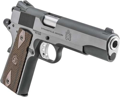 SPRINGFIELD 1911 GARRISON - 9MM 5" 9RD BLUED WALNUT by Springfield Armory