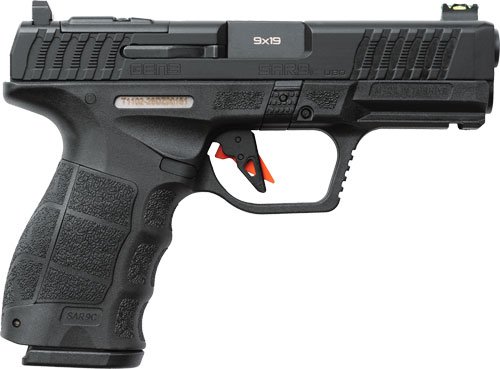 SAR USA SAR9C 9MM COMPACT U-80 - GEN 3 4" 2-15RD BLACK by SAR Arms