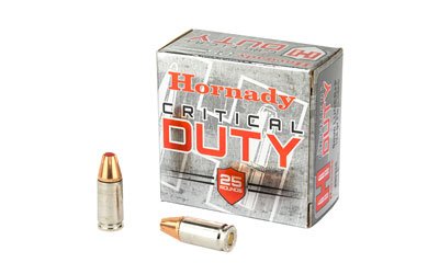 HRNDY 9MM+P 124GR CRT DUTY 25/250 by Hornady