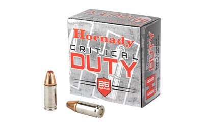 HRNDY 9MM+P 135GR CRT DUTY 25/250 by Hornady