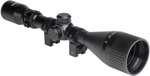 HATSAN OPTIMA 3-12X50 AO - AIRGUN SCOPE W/RINGS & CAPS by Hatsan Airguns