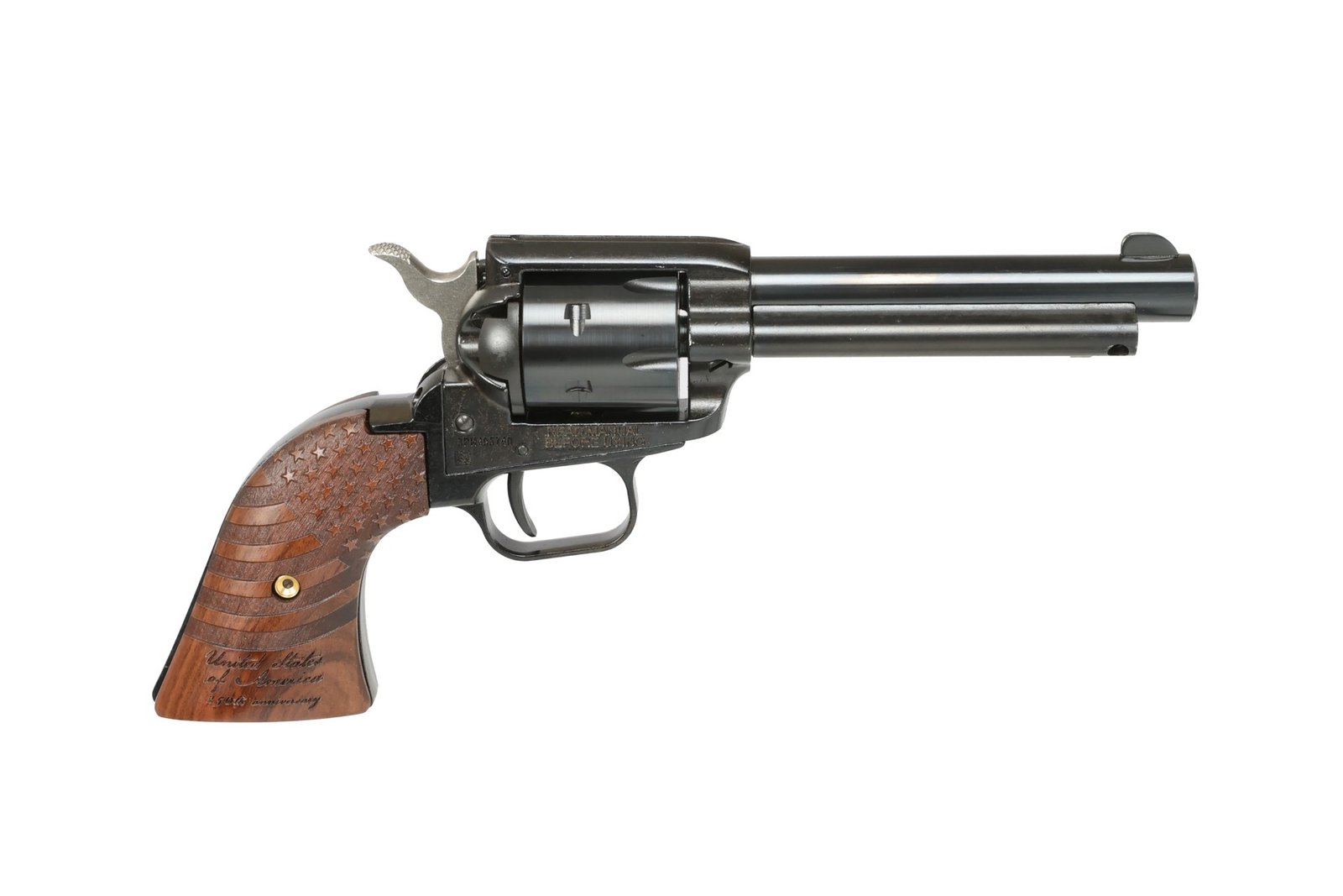 HERITAGE MANUFACTURING 22LR BLUE 4.75" FS 250TH by Heritage Arms