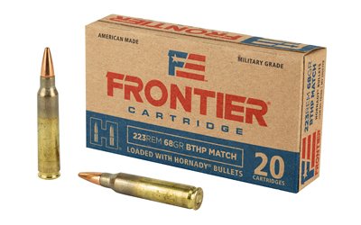 FRONTIER 223REM 68GR BTHP MTCH 20 by Hornady