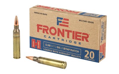 FRONTIER 556NATO 68GR BTHP MTCH 20/5 by Hornady