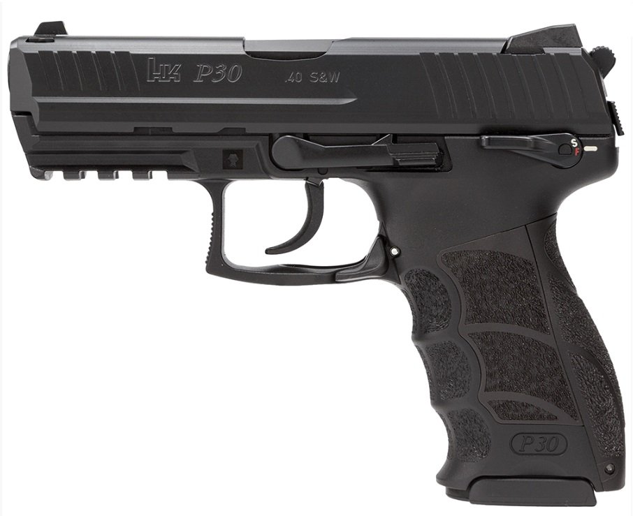 HECKLER AND KOCH (HK USA) P30S V3 40S&W DA/SA 13+1 SFTY# by Heckler & Koch / H&K