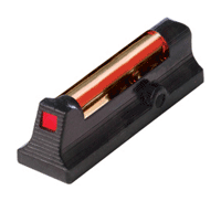 HIVIZ PISTOL FRONT SIGHT FOR - RUGER LCR REVOLVER RED by Hi-Viz