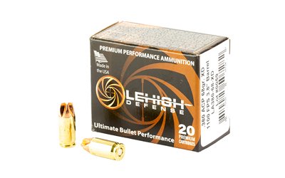 LEHIGH XTRM DFNS .380ACP 68GR 20/200 by Lehigh Defense