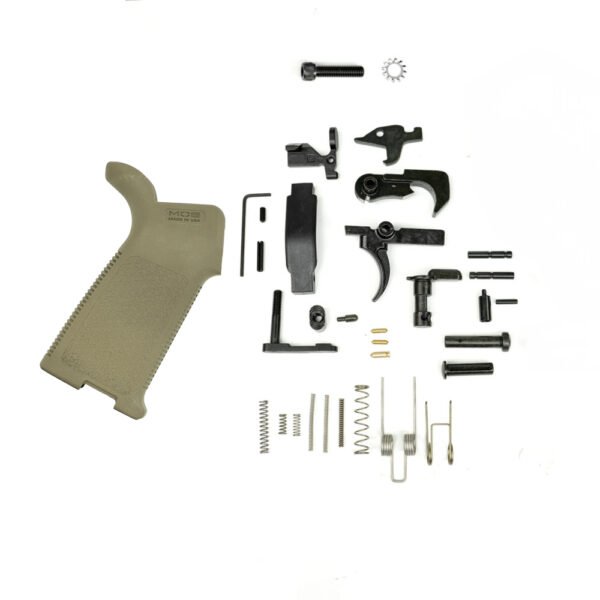‘ELG’ Lower Parts Kit, Complete w/ Enhanced Polymer Trigger Guard, FDE