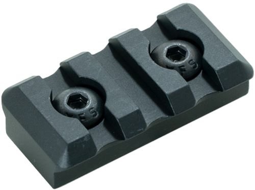 TIMBER CREEK MLOK 3 SLOT PIC - RAIL BLACK by Timber Creek Outdoors