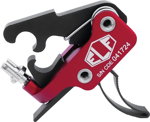 ELFTMANN TRIGGER AR-15 MATCH - PRO CURVED FNGR ADJ 2.75-4LBS by Elftmann Tactical